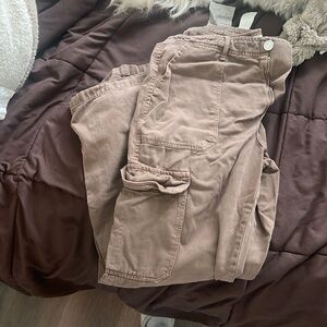 Brown Zara carpenter jeans